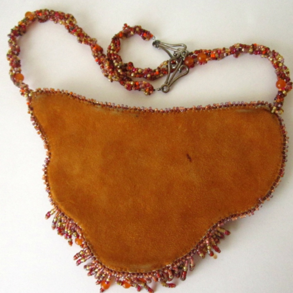 'Sedona' Beaded Art Necklace - Picture 5 of 6